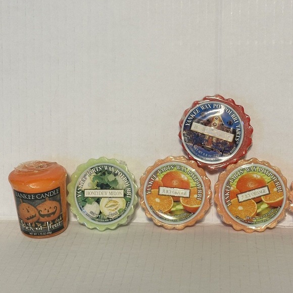 Vintage Yankee Candle Tarts Wax Potpourri Candle Mixed Lot of 11 Yankee Candles - Picture 2 of 3